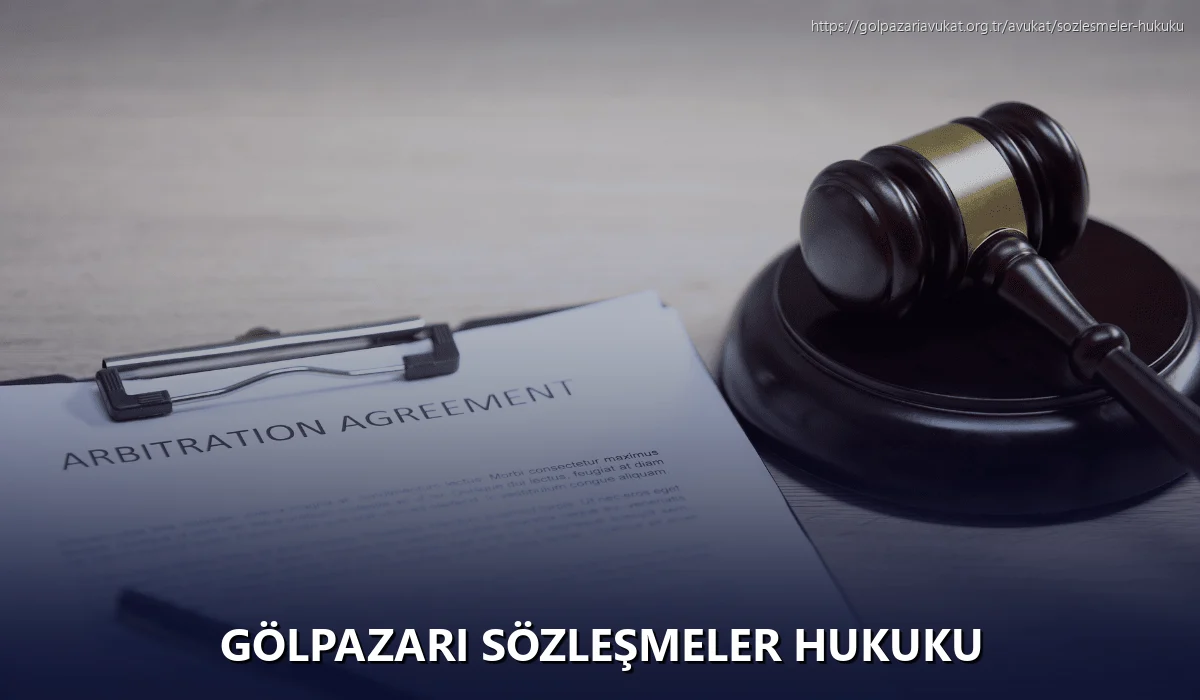 Gölpazari Sözleşmeler Hukuku